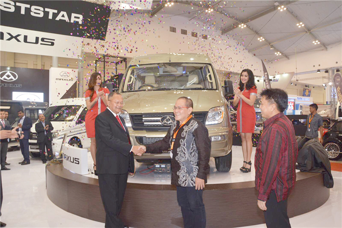 悟空体育大通V80在印度尼西亚举行上市发布会 印尼副总统亲临现场