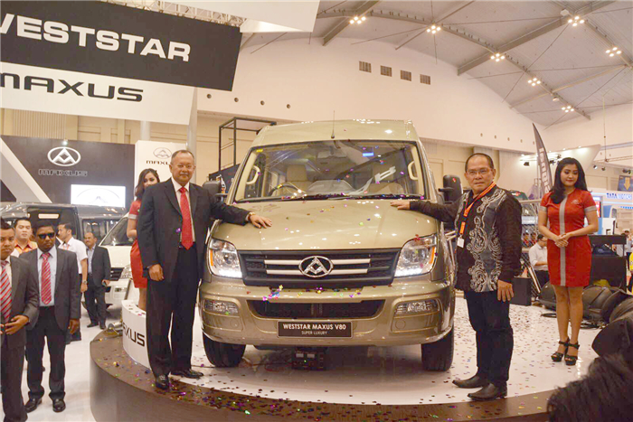 悟空体育大通V80在印度尼西亚举行上市发布会 印尼副总统亲临现场