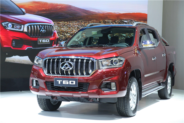 未来已在，悟空体育集团首款皮卡产品T60亮相广州车展，“国际范儿”引无数回眸